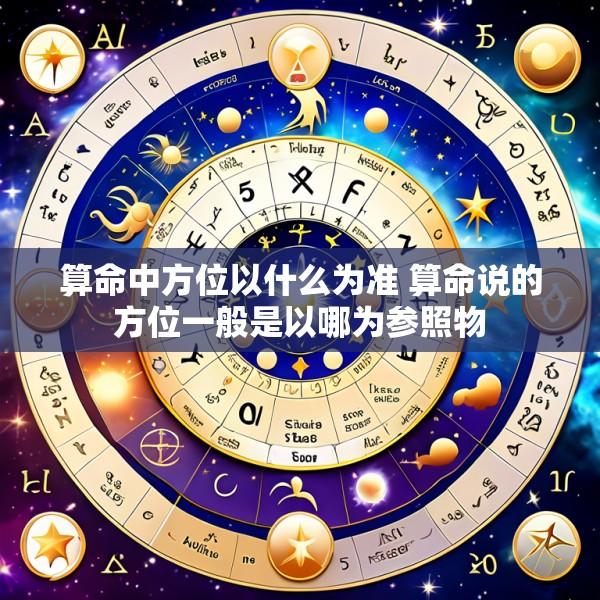 算命中方位以什么为准 算命说的方位一般是以哪为参照物