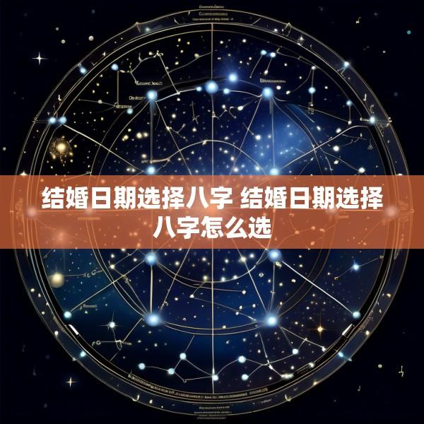 结婚日期选择八字 结婚日期选择八字怎么选