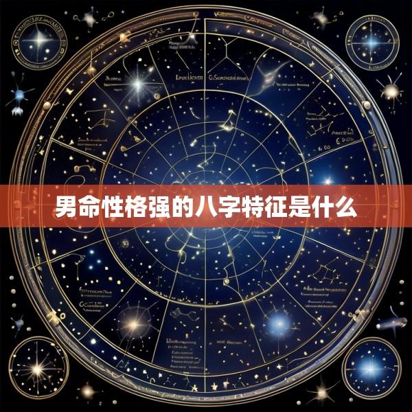 男命性格强的八字特征是什么