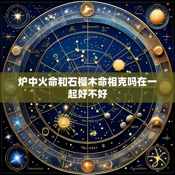 炉中火命和石榴木命相克吗在一起好不好