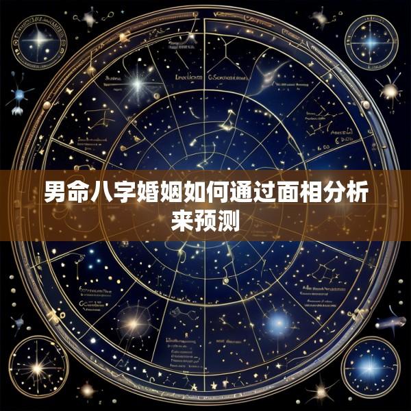 男命八字婚姻如何通过面相分析来预测