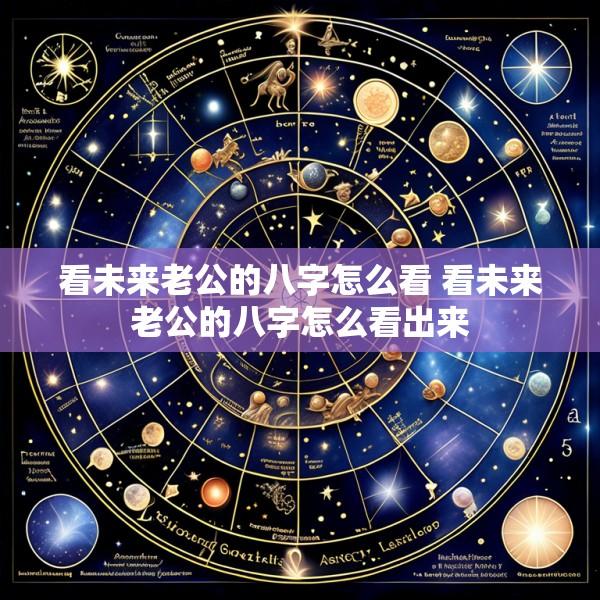 看未来老公的八字怎么看 看未来老公的八字怎么看出来