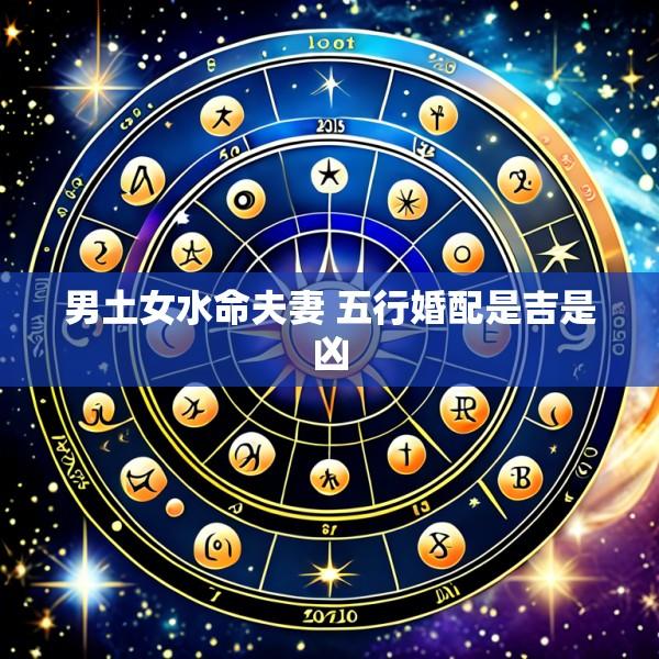 男土女水命夫妻 五行婚配是吉是凶