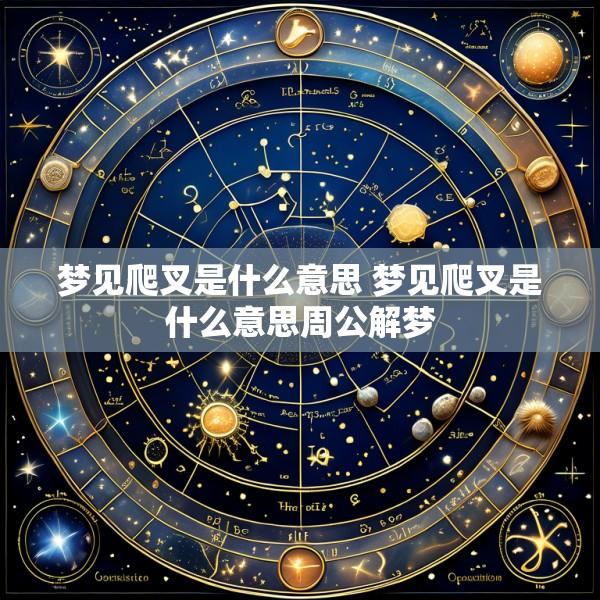 梦见爬叉是什么意思 梦见爬叉是什么意思周公解梦