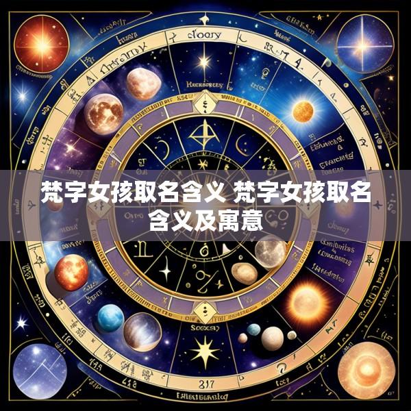 梵字女孩取名含义 梵字女孩取名含义及寓意