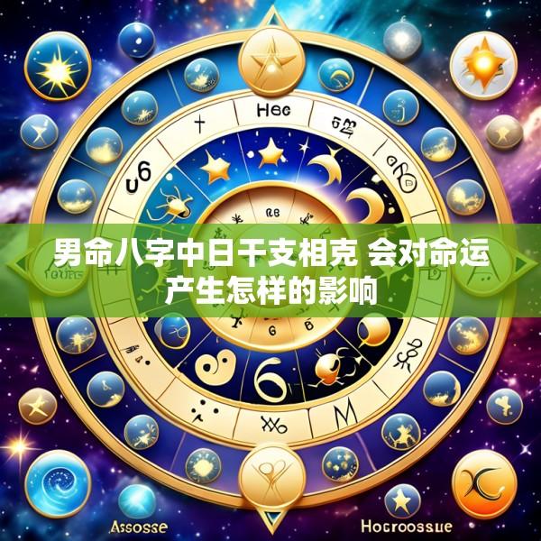 男命八字中日干支相克 会对命运产生怎样的影响