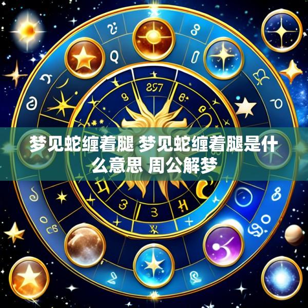 梦见蛇缠着腿 梦见蛇缠着腿是什么意思 周公解梦