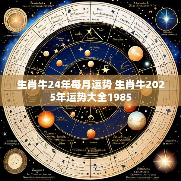 生肖牛24年每月运势 生肖牛2025年运势大全1985