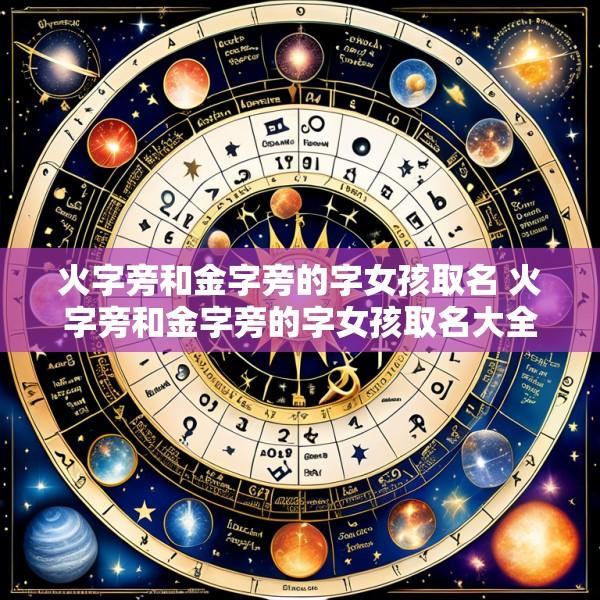 火字旁和金字旁的字女孩取名 火字旁和金字旁的字女孩取名大全