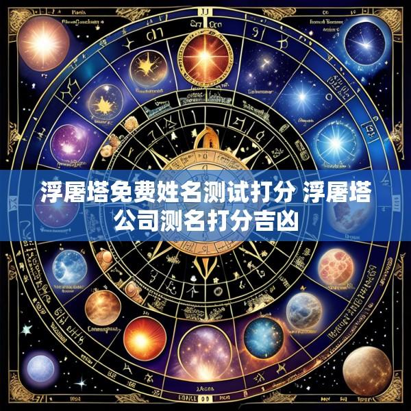浮屠塔免费姓名测试打分 浮屠塔公司测名打分吉凶