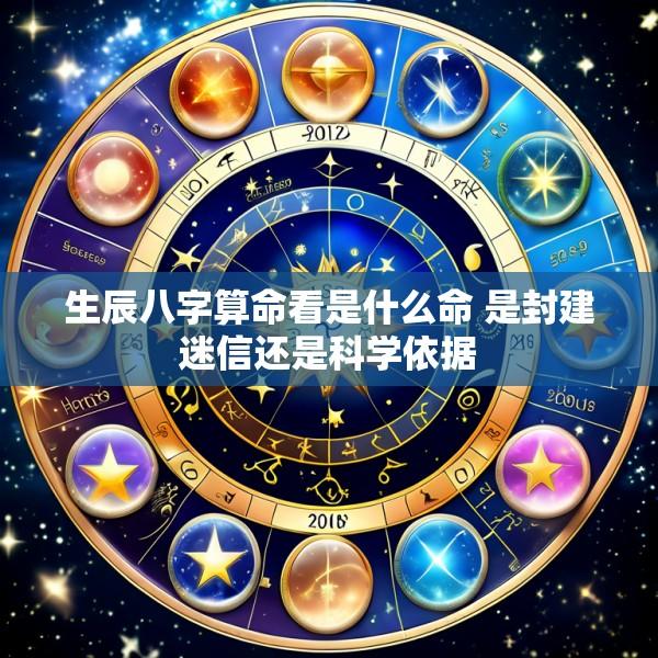 生辰八字算命看是什么命 是封建迷信还是科学依据