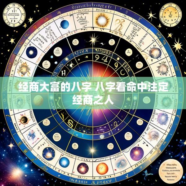 经商大富的八字 八字看命中注定经商之人
