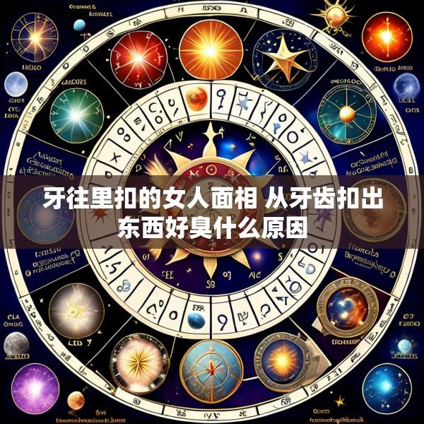 牙往里扣的女人面相 从牙齿扣出东西好臭什么原因