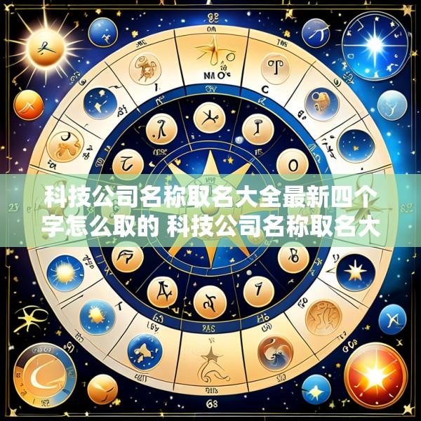 科技公司名称取名大全最新四个字怎么取的 科技公司名称取名大全最新四个字怎么取的好听