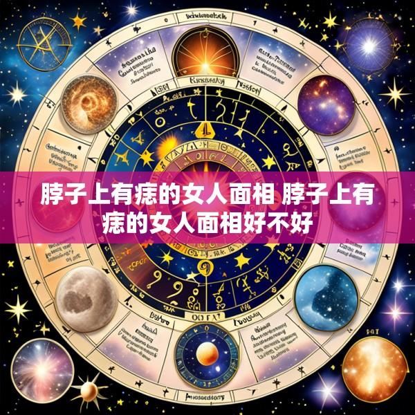 脖子上有痣的女人面相 脖子上有痣的女人面相好不好