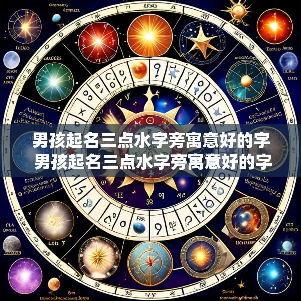 男孩起名三点水字旁寓意好的字 男孩起名三点水字旁寓意好的字是什么