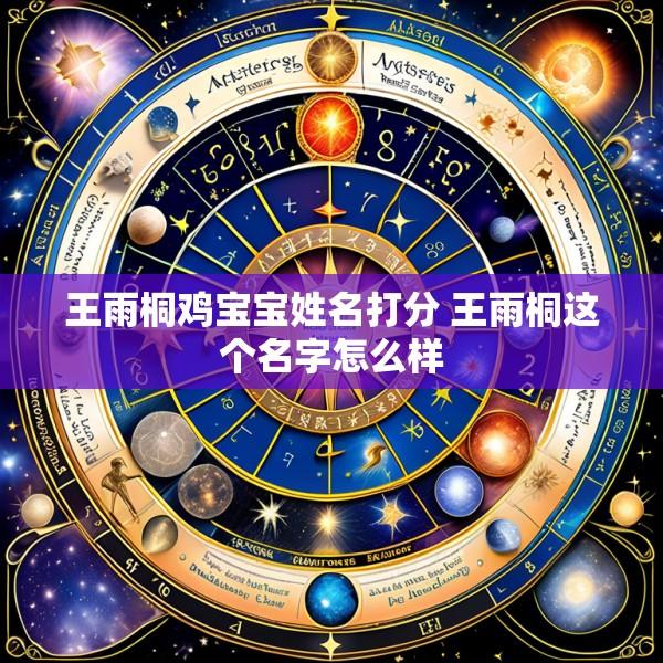 王雨桐鸡宝宝姓名打分 王雨桐这个名字怎么样