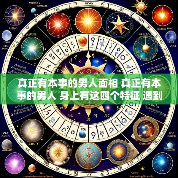 真正有本事的男人面相 真正有本事的男人 身上有这四个特征 遇到要深交