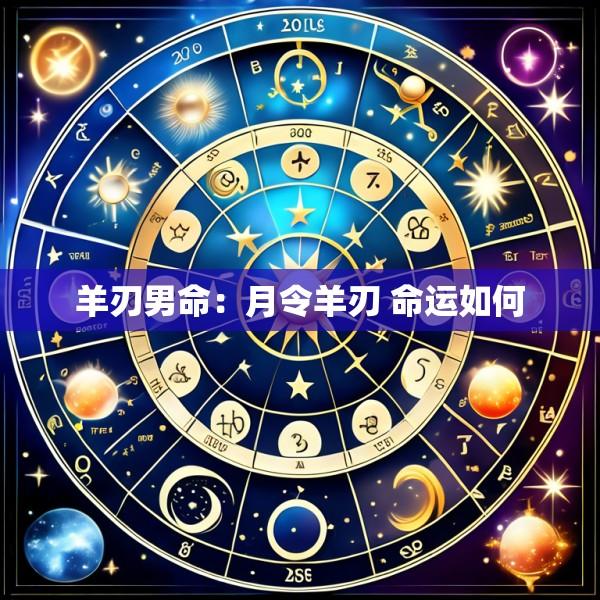 羊刃男命：月令羊刃 命运如何
