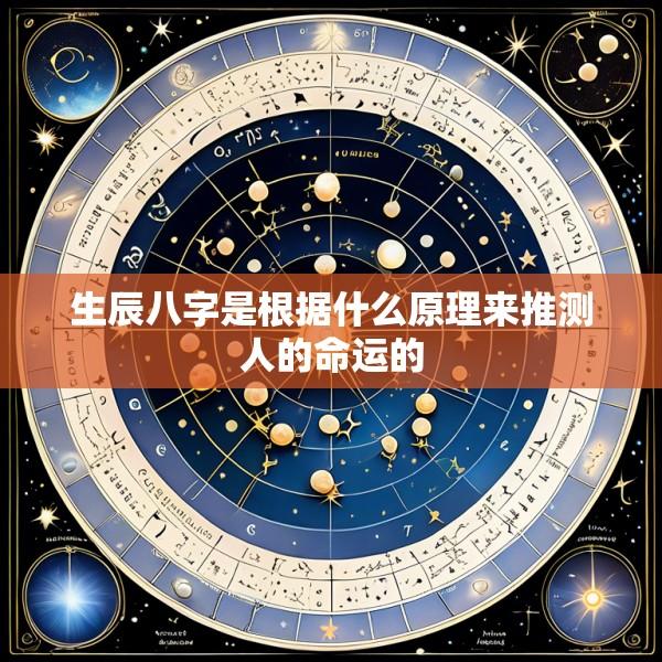 生辰八字是根据什么原理来推测人的命运的