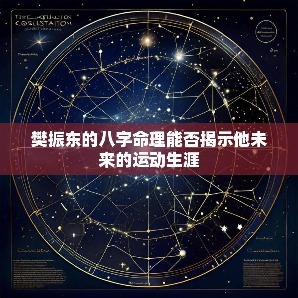 樊振东的八字命理能否揭示他未来的运动生涯