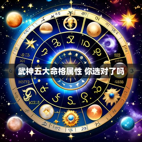 武神五大命格属性 你选对了吗
