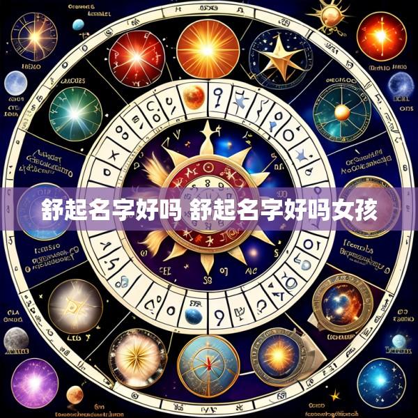 舒起名字好吗 舒起名字好吗女孩
