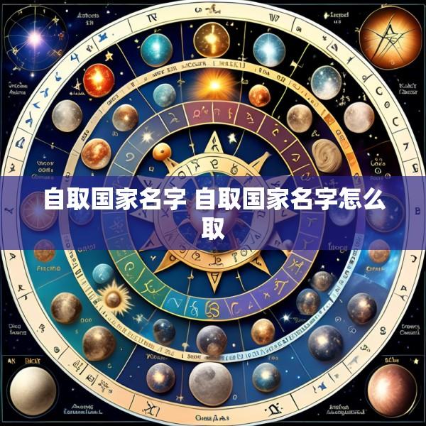 自取国家名字 自取国家名字怎么取
