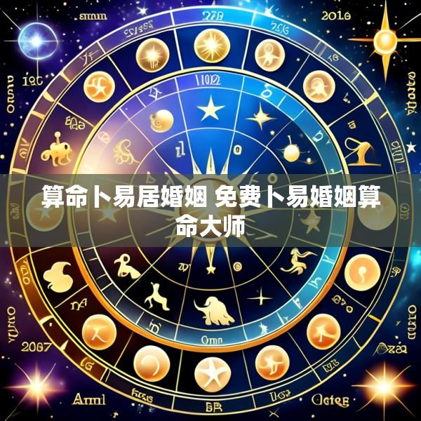 算命卜易居婚姻 免费卜易婚姻算命大师