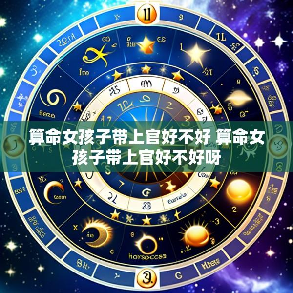 算命女孩子带上官好不好 算命女孩子带上官好不好呀