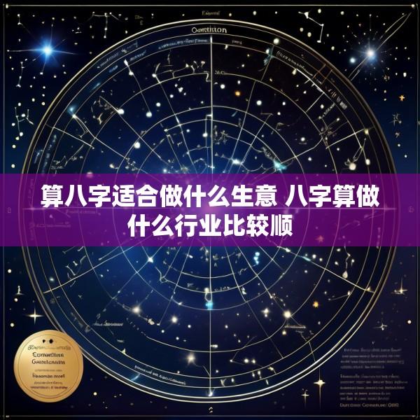 算八字适合做什么生意 八字算做什么行业比较顺