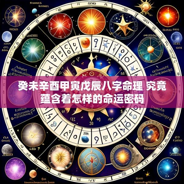 癸未辛酉甲寅戊辰八字命理 究竟蕴含着怎样的命运密码