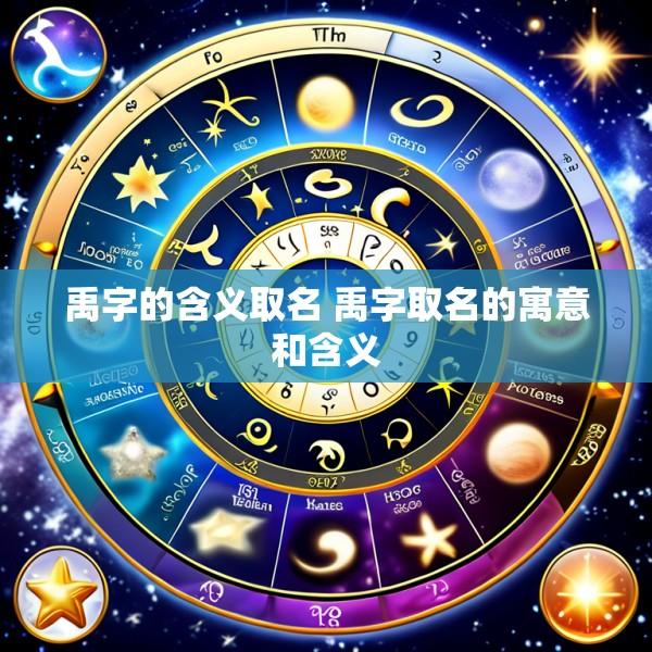 禹字的含义取名 禹字取名的寓意和含义