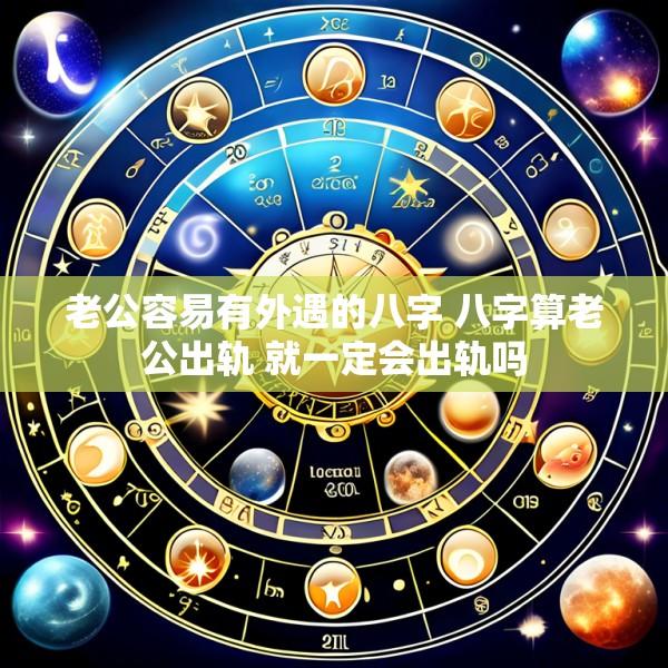 老公容易有外遇的八字 八字算老公出轨 就一定会出轨吗