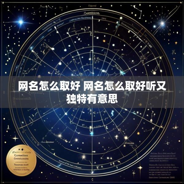 网名怎么取好 网名怎么取好听又独特有意思