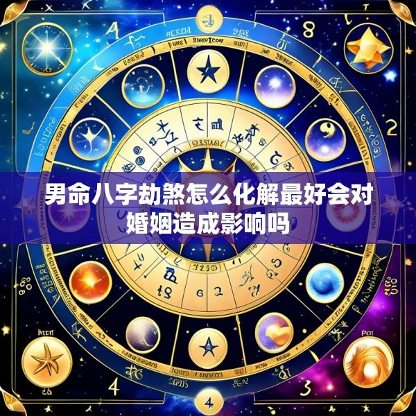 男命八字劫煞怎么化解最好会对婚姻造成影响吗