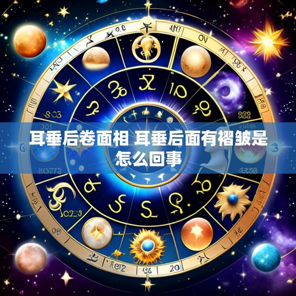 耳垂后卷面相 耳垂后面有褶皱是怎么回事