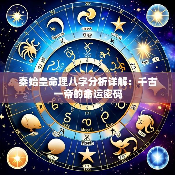 秦始皇命理八字分析详解：千古一帝的命运密码