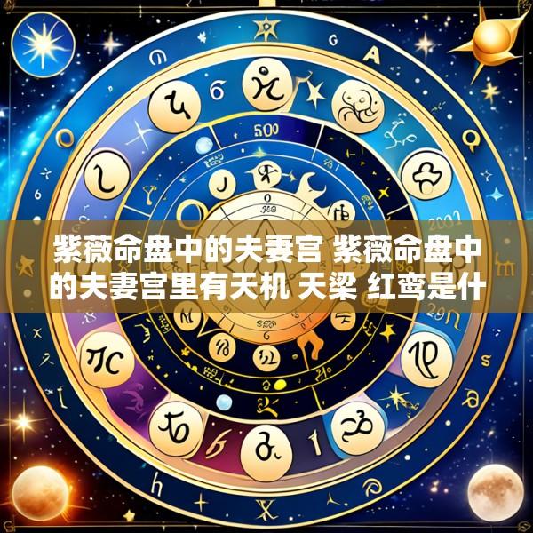 紫薇命盘中的夫妻宫 紫薇命盘中的夫妻宫里有天机 天梁 红鸾是什么意思