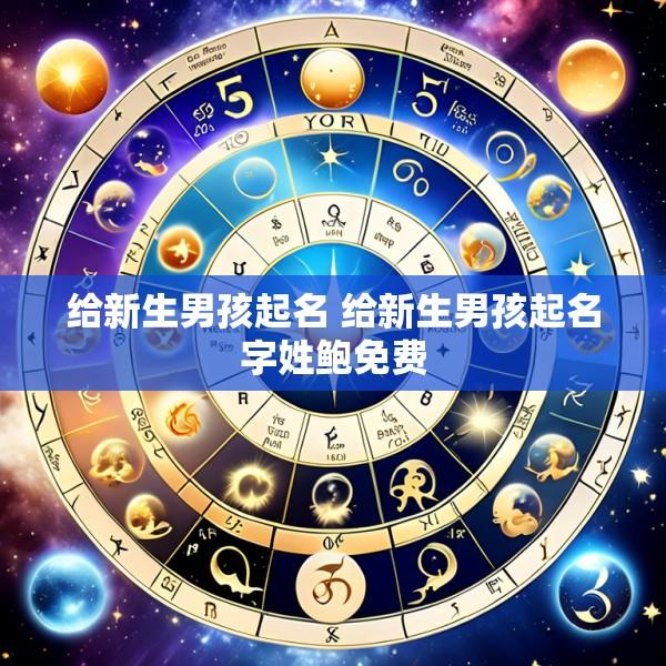 给新生男孩起名 给新生男孩起名字姓鲍免费