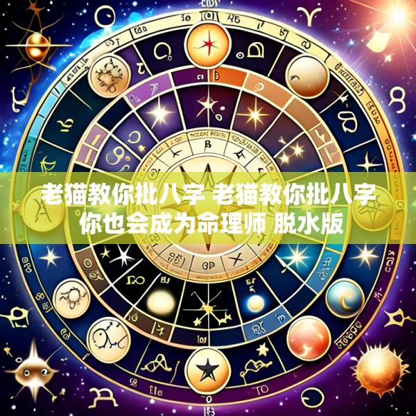 老猫教你批八字 老猫教你批八字 你也会成为命理师 脱水版