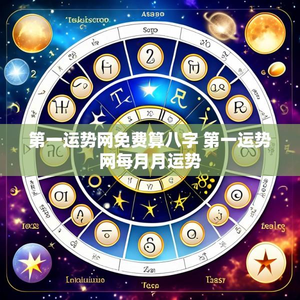 第一运势网免费算八字 第一运势网每月月运势