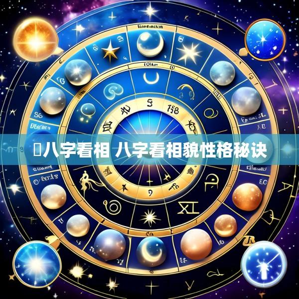 箄八字看相 八字看相貌性格秘诀