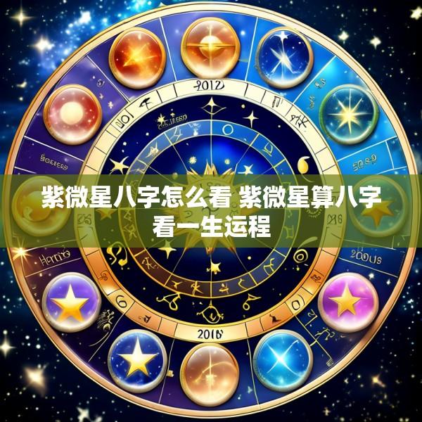 紫微星八字怎么看 紫微星算八字看一生运程