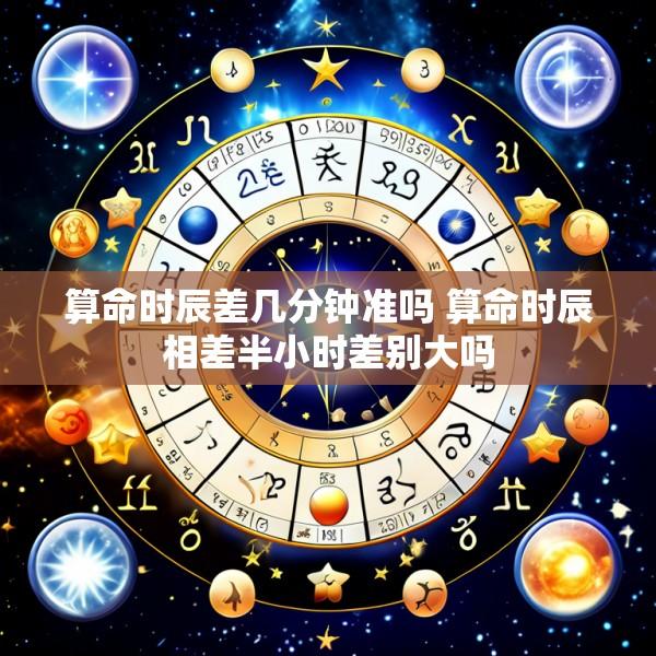 算命时辰差几分钟准吗 算命时辰相差半小时差别大吗