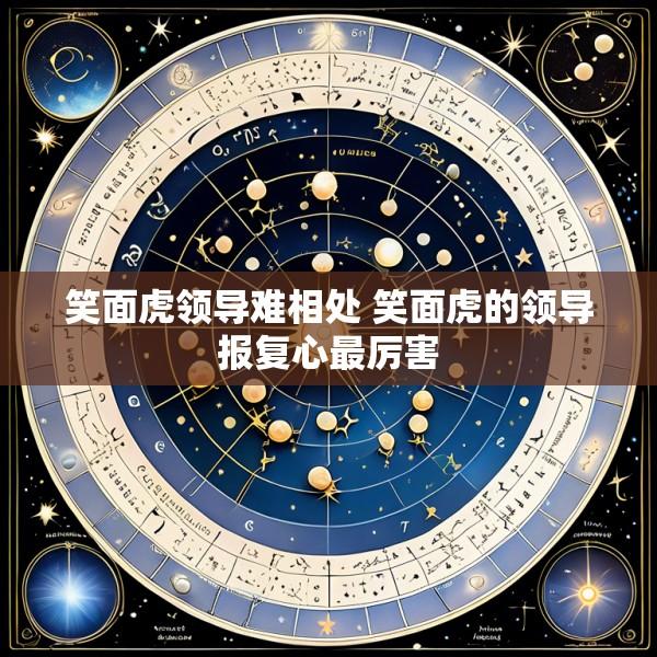 笑面虎领导难相处 笑面虎的领导报复心最厉害