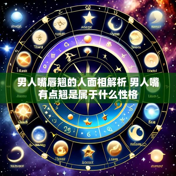男人嘴唇翘的人面相解析 男人嘴有点翘是属于什么性格