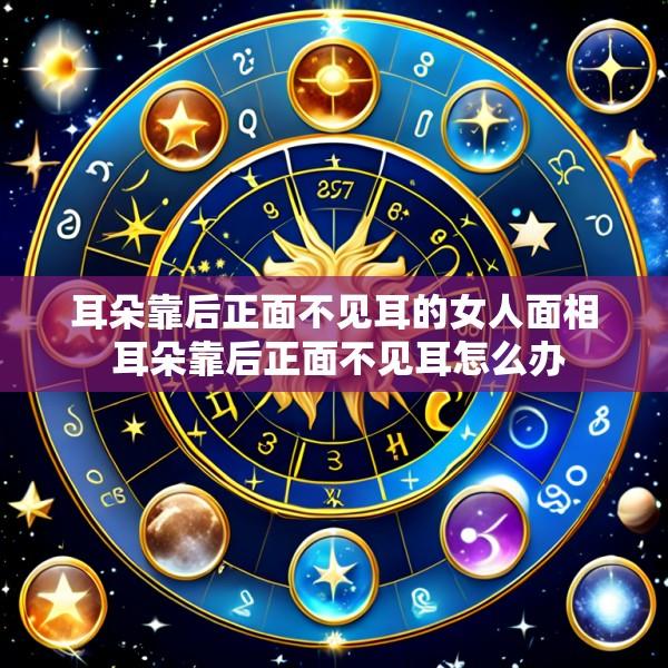 耳朵靠后正面不见耳的女人面相 耳朵靠后正面不见耳怎么办