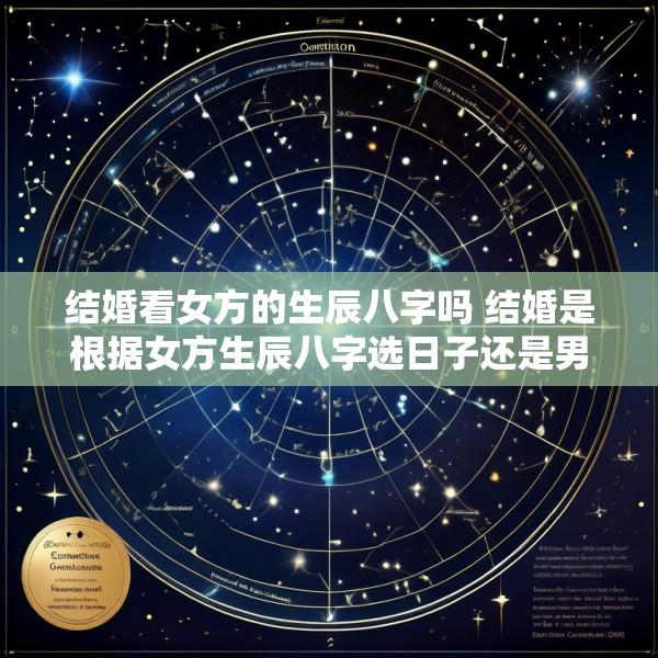 结婚看女方的生辰八字吗 结婚是根据女方生辰八字选日子还是男方