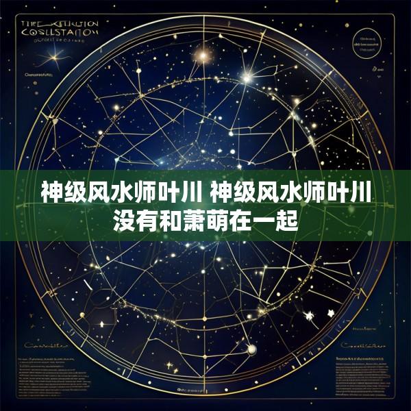 神级风水师叶川 神级风水师叶川没有和萧萌在一起